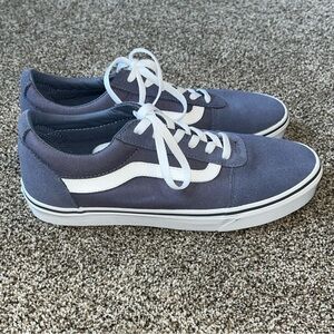 Vans women’s Blue and White Sneakers size 11 NWOT